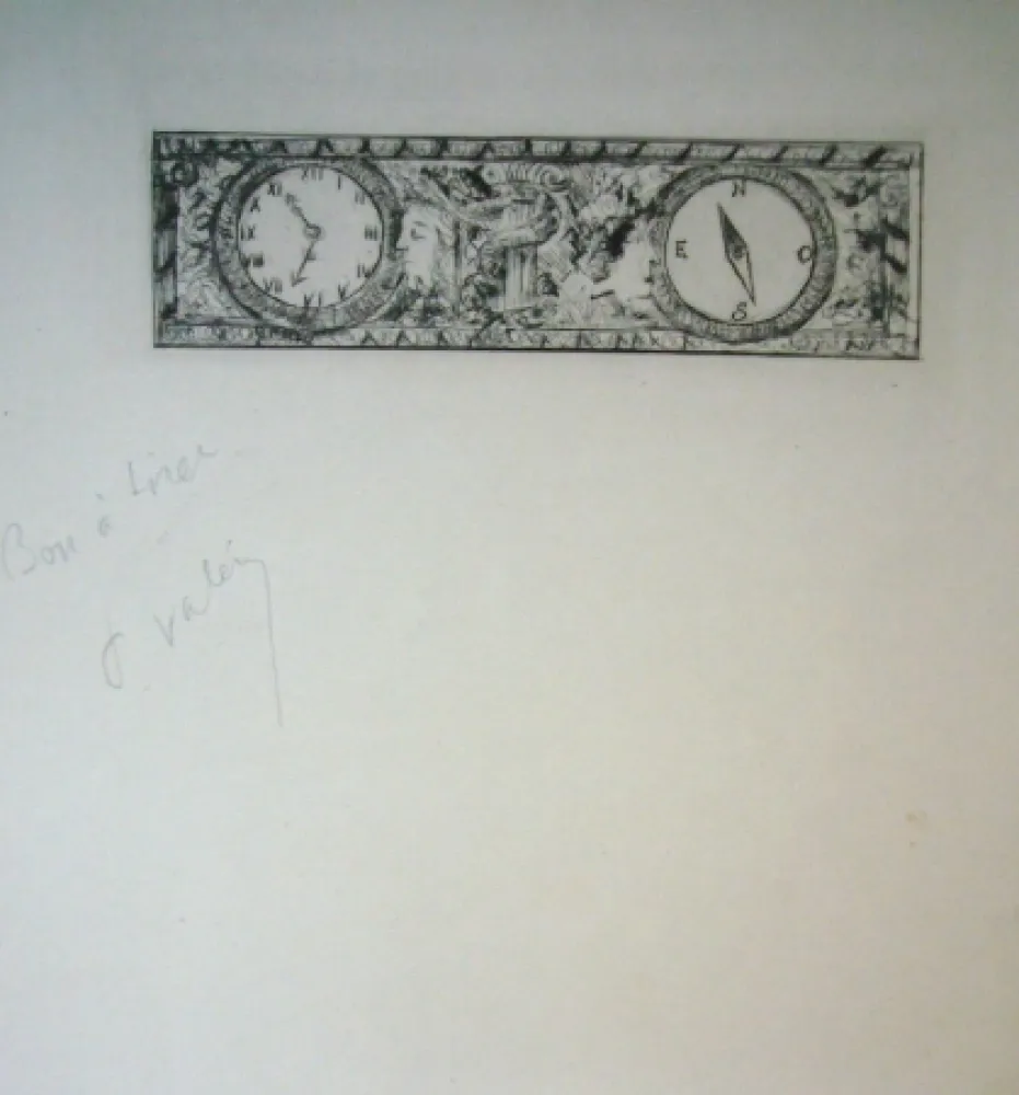 Kaltnadelradierung Valery - Mélange 