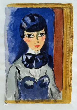 Lithographie Van Dongen - Claudine