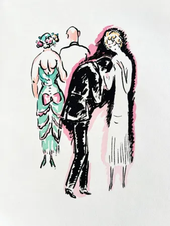 Lithographie Van Dongen - La Garçonne