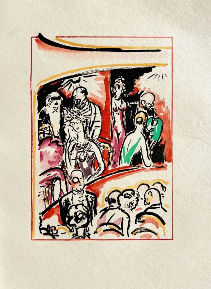 Lithographie Van Dongen - La Garçonne