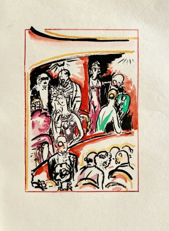 Lithographie Van Dongen - La Garçonne