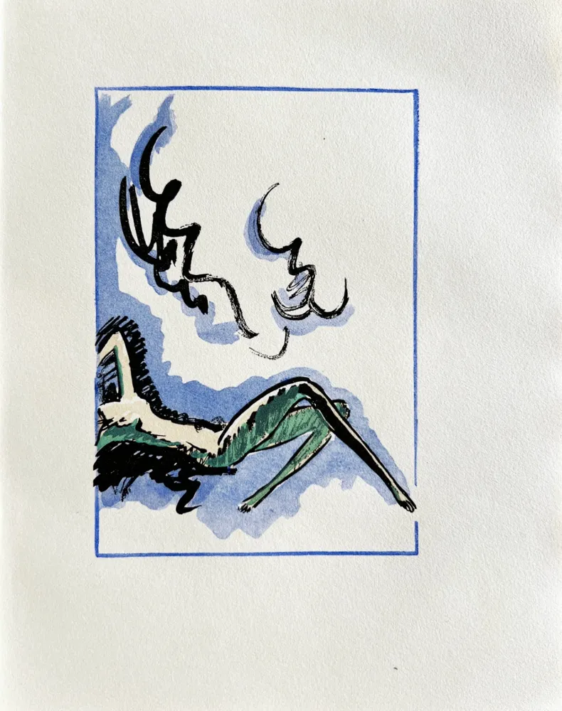 Lithographie Van Dongen - La Garçonne