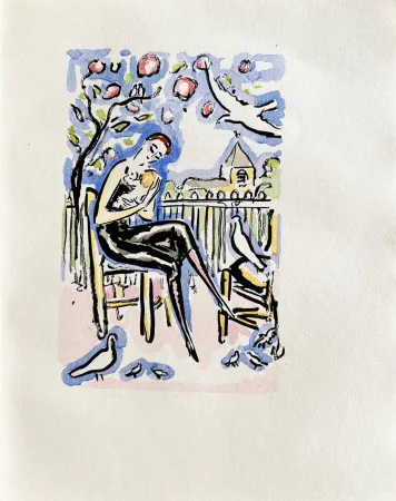 Lithographie Van Dongen - La Garçonne