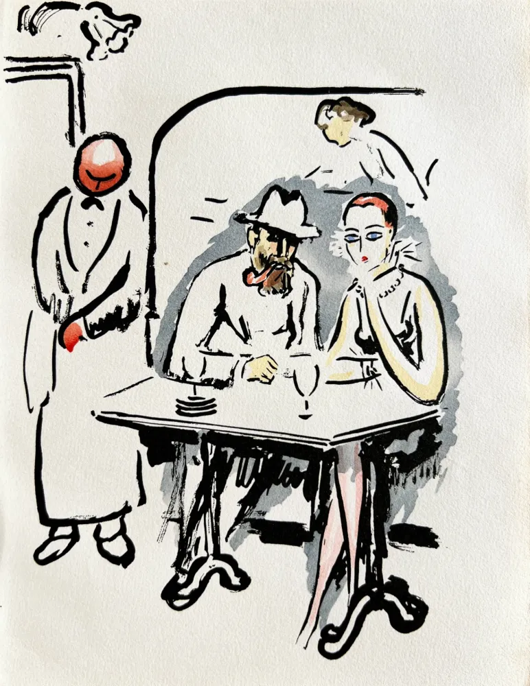 Lithographie Van Dongen - La Garçonne