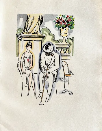 Lithographie Van Dongen - La Garçonne