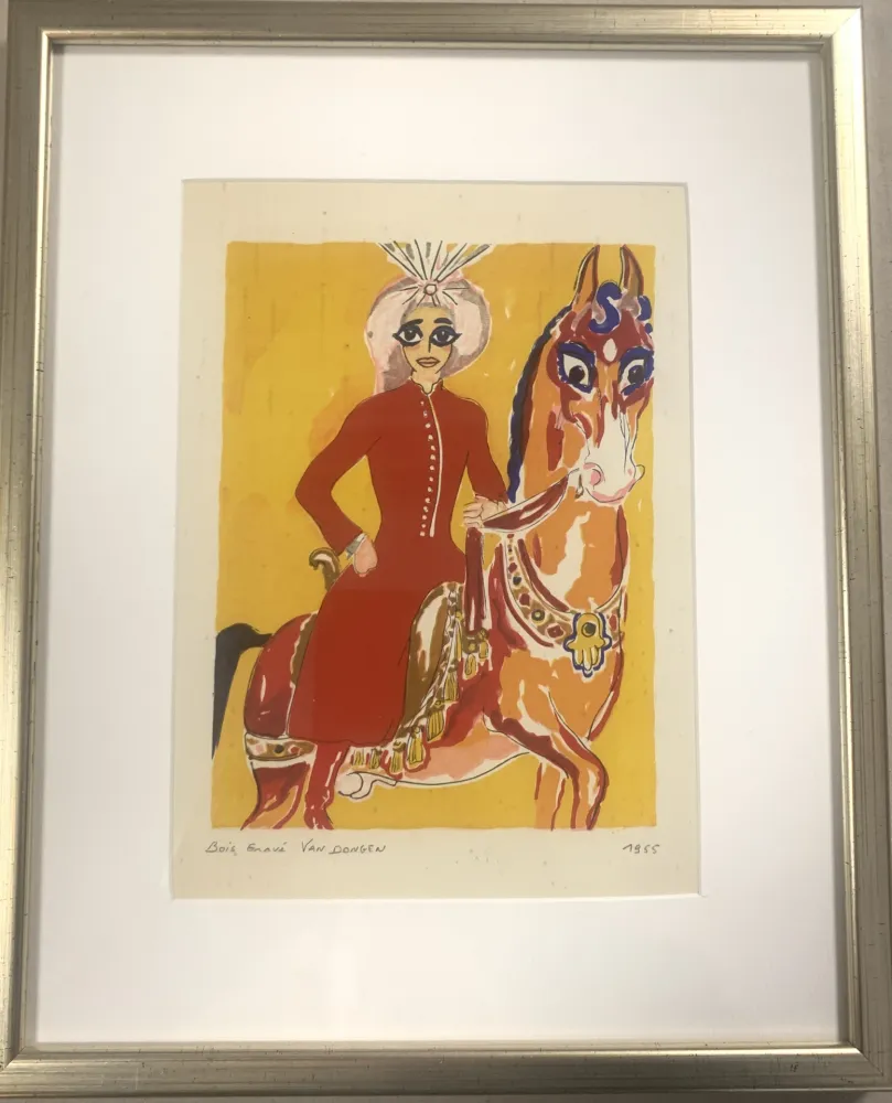 Holzschnitt Van Dongen - Les 1001