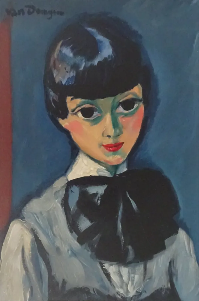 Holzschnitt Van Dongen - Tete de Femme (Claudine)
