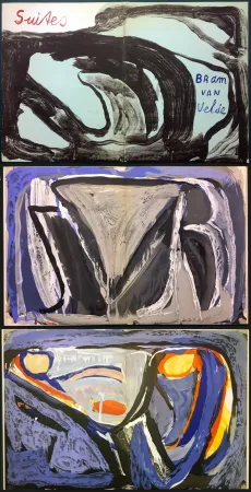 Illustriertes Buch Van Velde - 7 Lithographies pour le Catalogue Galerie Krugier n°1 (1962)