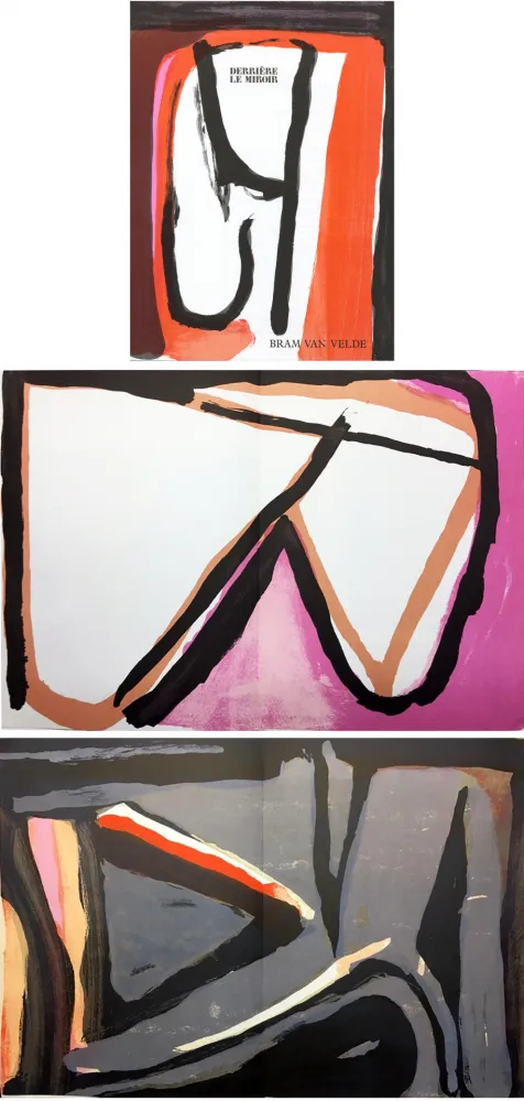 Illustriertes Buch Van Velde - BRAM VAN VELDE. Derrière le Miroir n° 240. Octobre 1980.