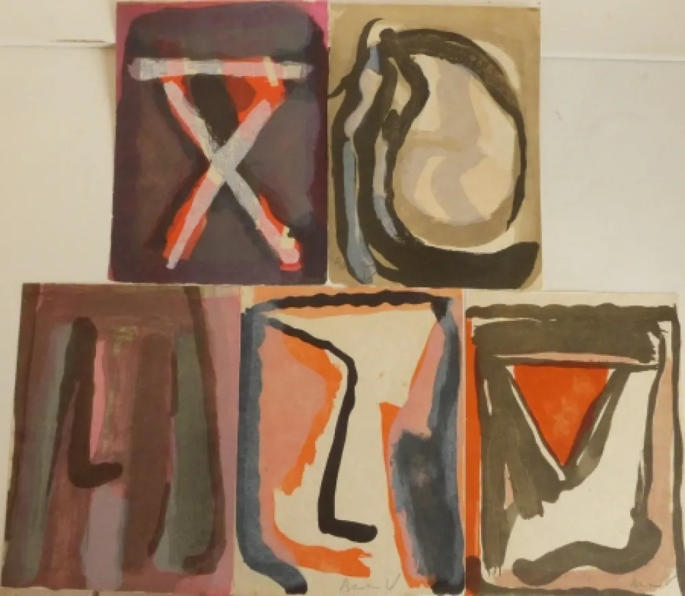 Illustriertes Buch Van Velde - L'envers