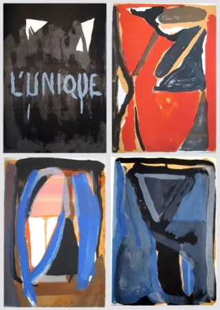 Illustriertes Buch Van Velde - L'unique