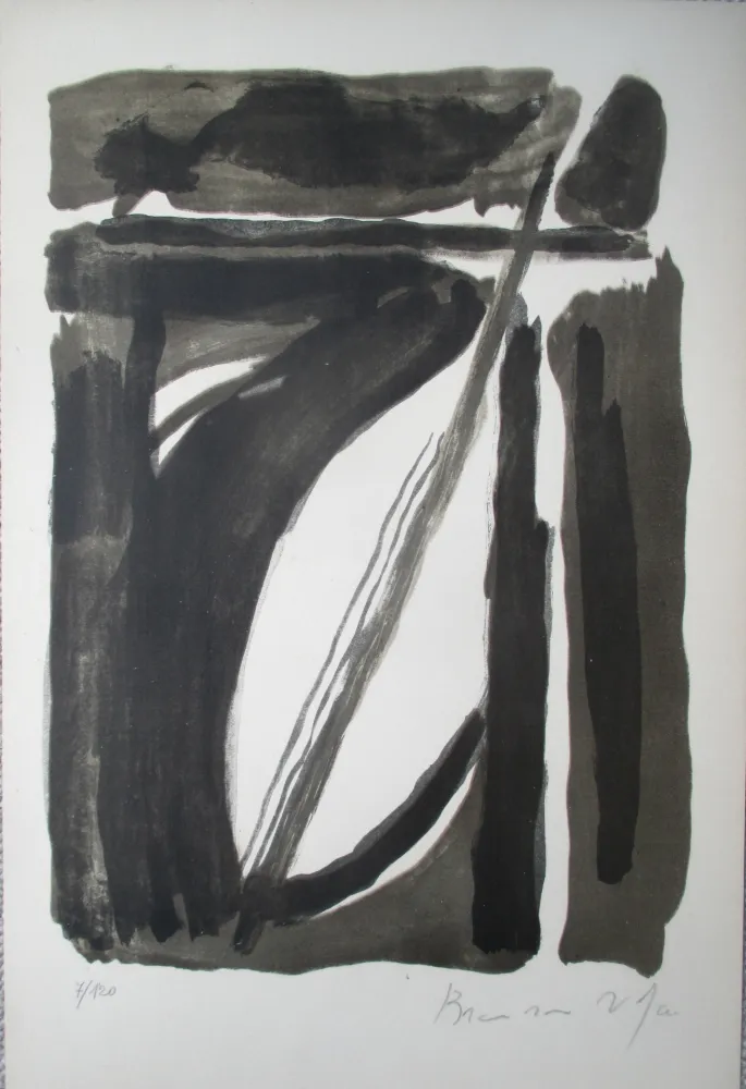 Lithographie Van Velde - M&P 124