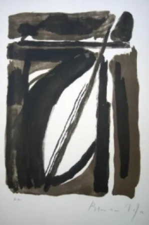 Lithographie Van Velde - MP 124