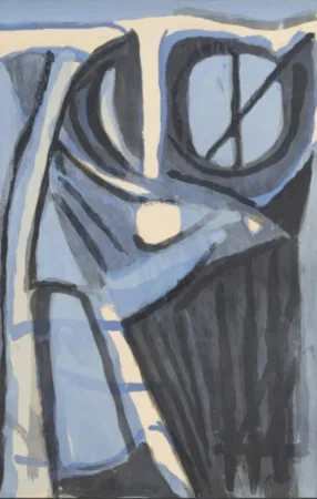 Lithographie Van Velde - MP 166