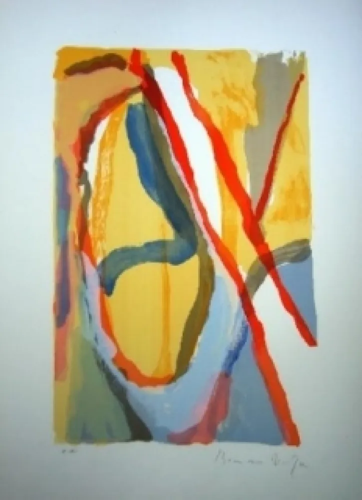 Lithographie Van Velde - MP 79