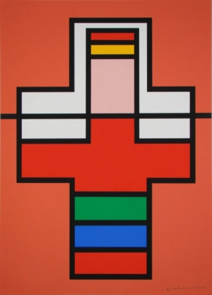 Siebdruck Vandenbranden - Composition, 1988