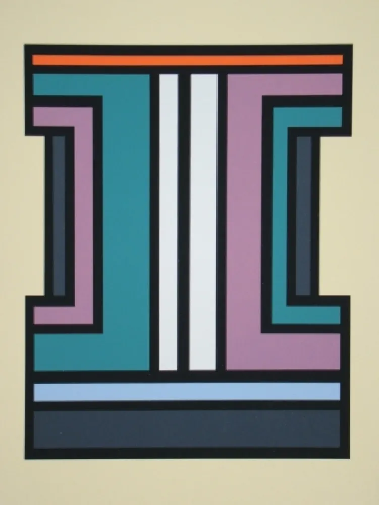 Siebdruck Vandenbranden - Composition - Inschriften