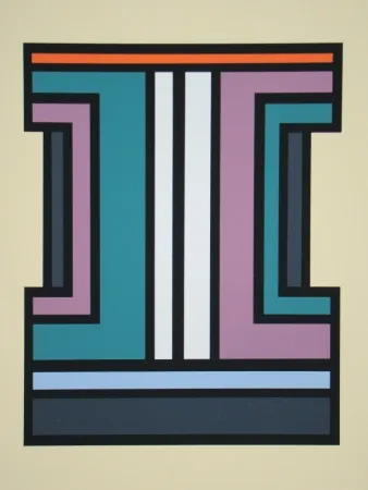 Siebdruck Vandenbranden - Composition - Inschriften