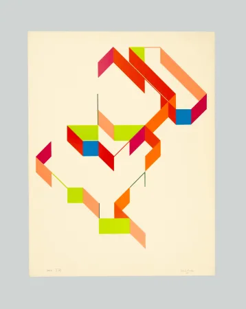 Siebdruck Varisco - Random walks (Tav. E)