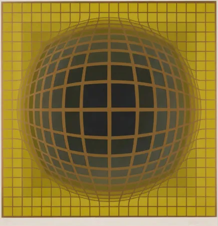 Siebdruck Vasarely - B-Bomb-b (3)