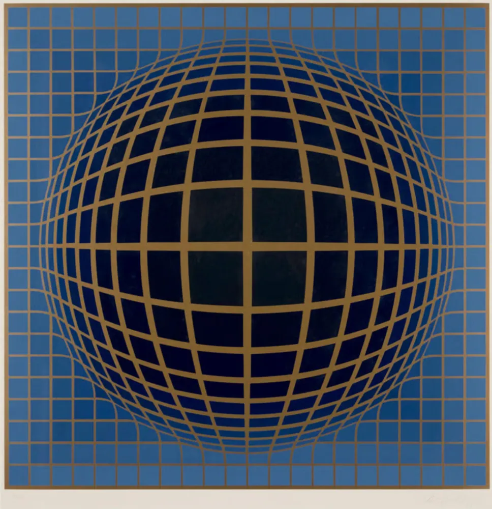 Siebdruck Vasarely - B-Bomb-b (4)