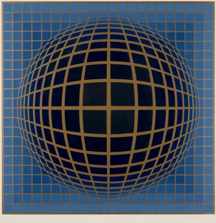 Siebdruck Vasarely - B-Bomb-b (4)