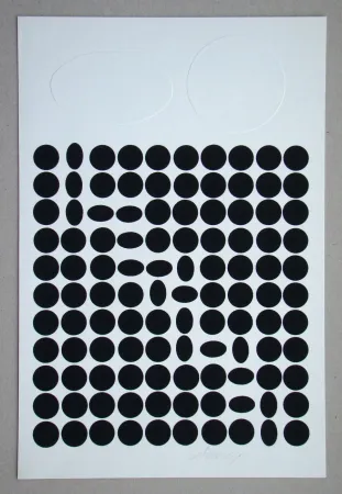 Siebdruck Vasarely - Bételgeuse ( relief )