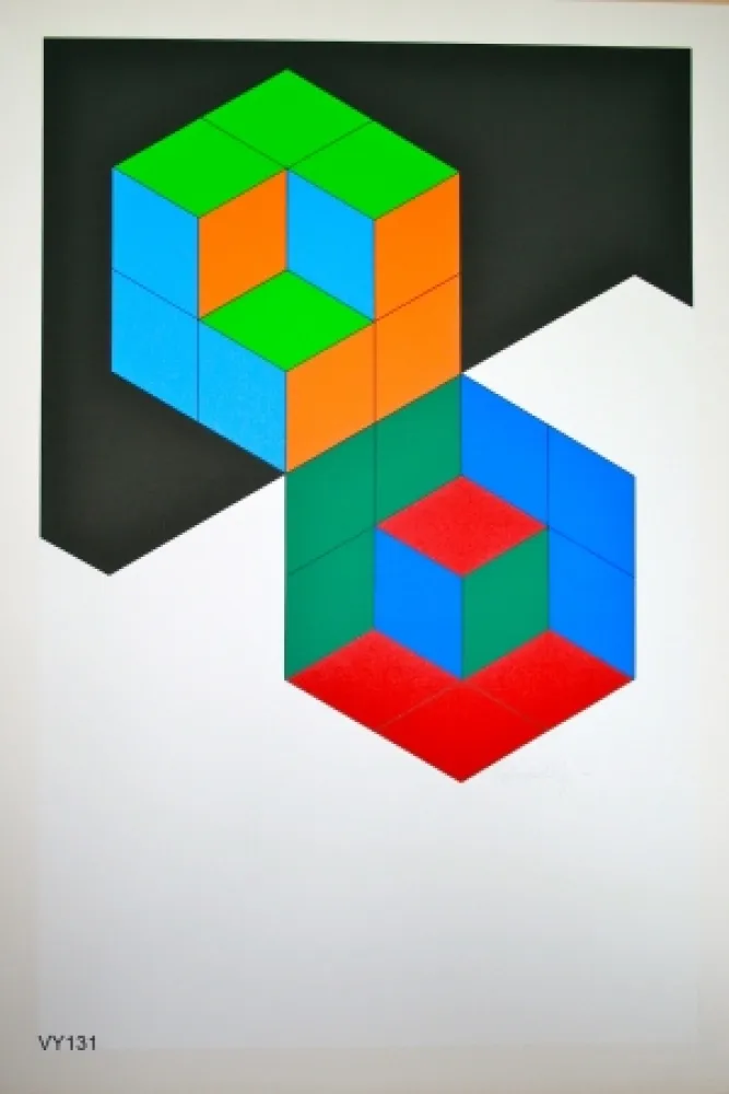 Keine Technische Vasarely - BI-HEXA 