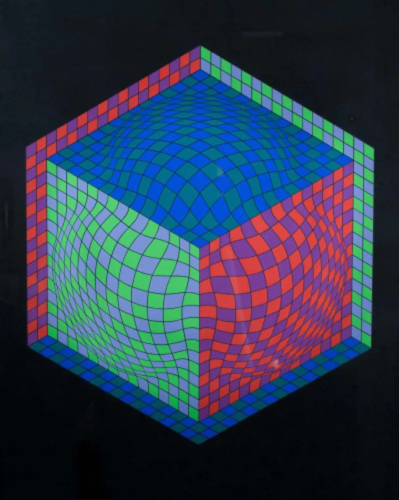 Siebdruck Vasarely - Dagg 2