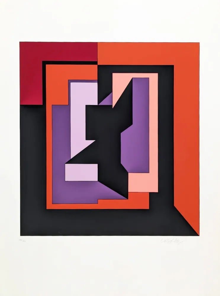 Siebdruck Vasarely - Eika 