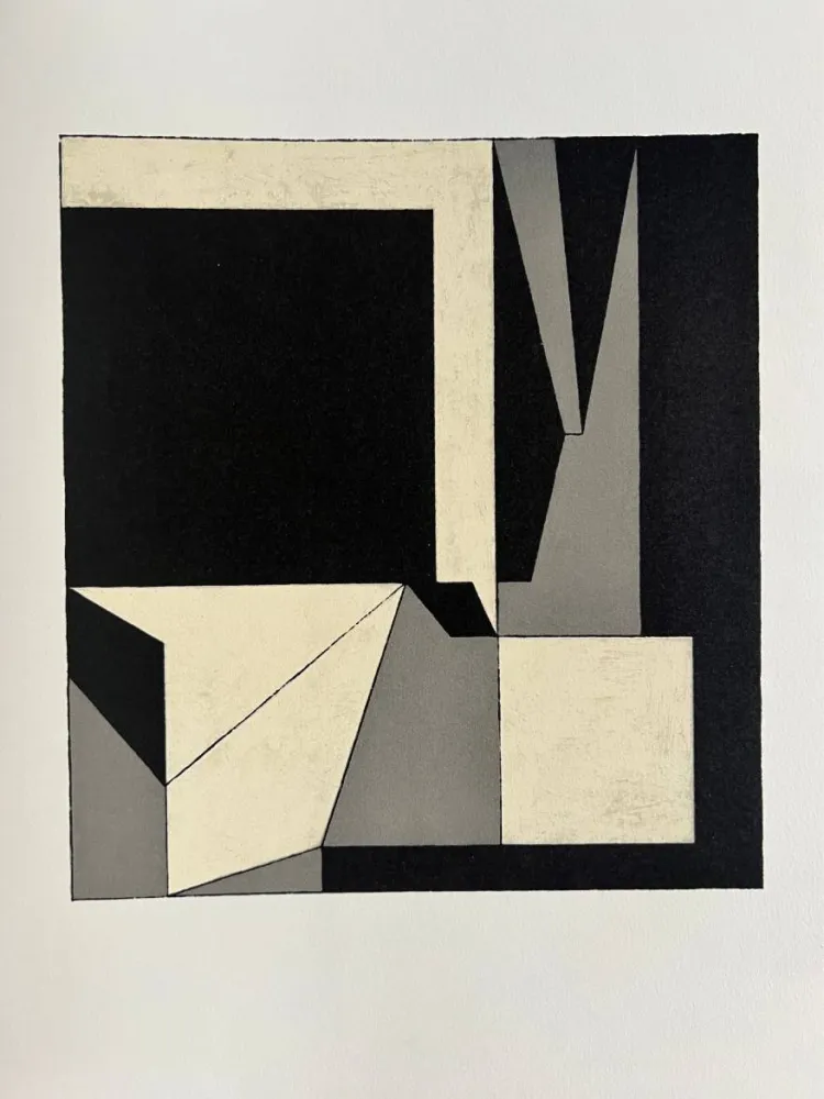 Lithographie Vasarely - Elche