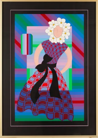 Keine Technische Vasarely - Flower Girl