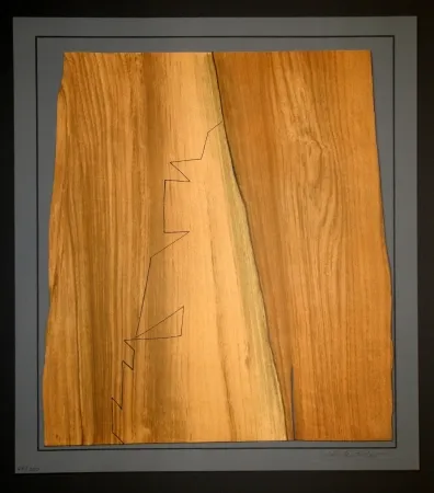 Stich Vasarely - Gordes Nives