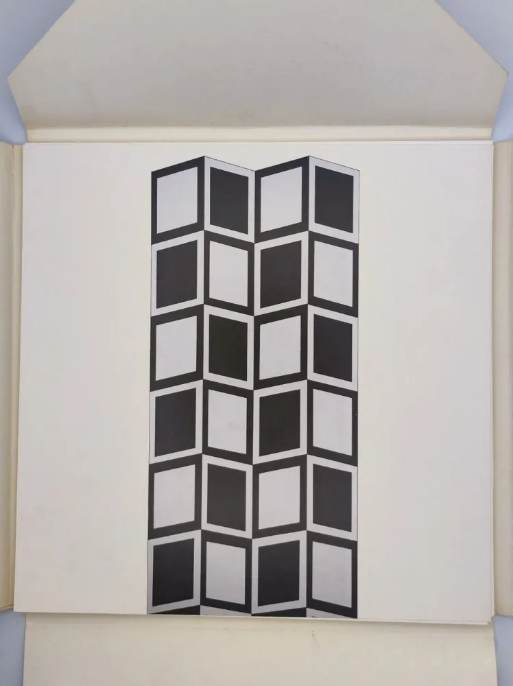 Siebdruck Vasarely - Honisch, Dieter. Formen der Farbe. 