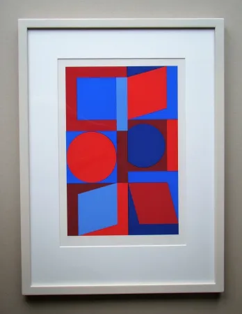 Siebdruck Vasarely - Kalota Koln