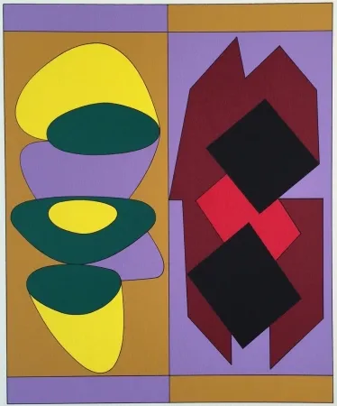 Siebdruck Vasarely - Kris Bille, from Ion Album