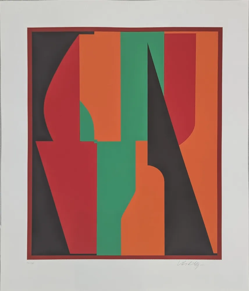 Siebdruck Vasarely - Les années Cinquante 