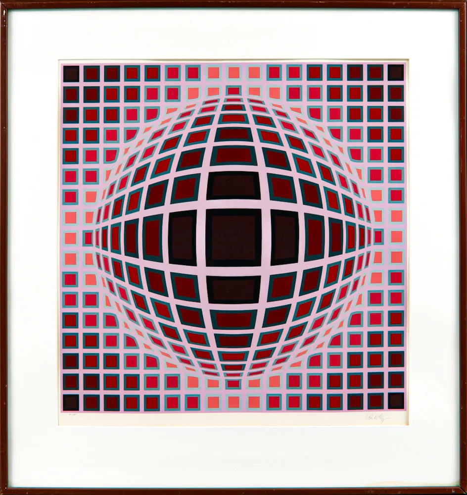 Siebdruck Vasarely - Louisiana I