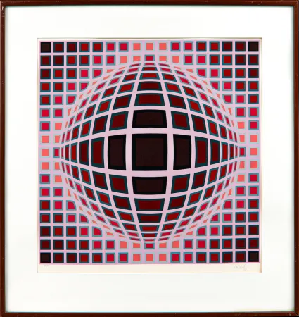 Siebdruck Vasarely - Louisiana I