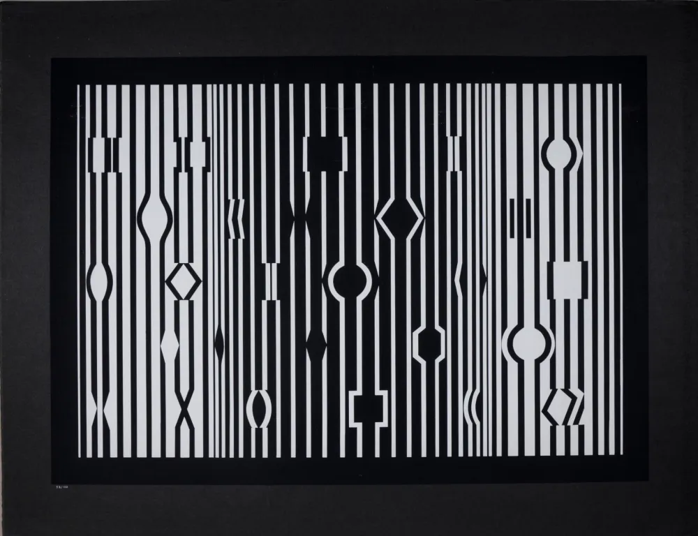 Siebdruck Vasarely - Markab du portfolio Cinétique III, 1959