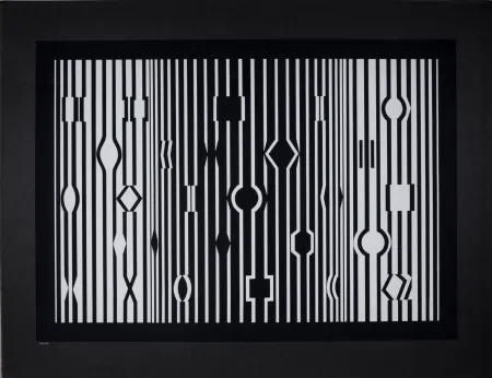 Siebdruck Vasarely - Markab du portfolio Cinétique III, 1959