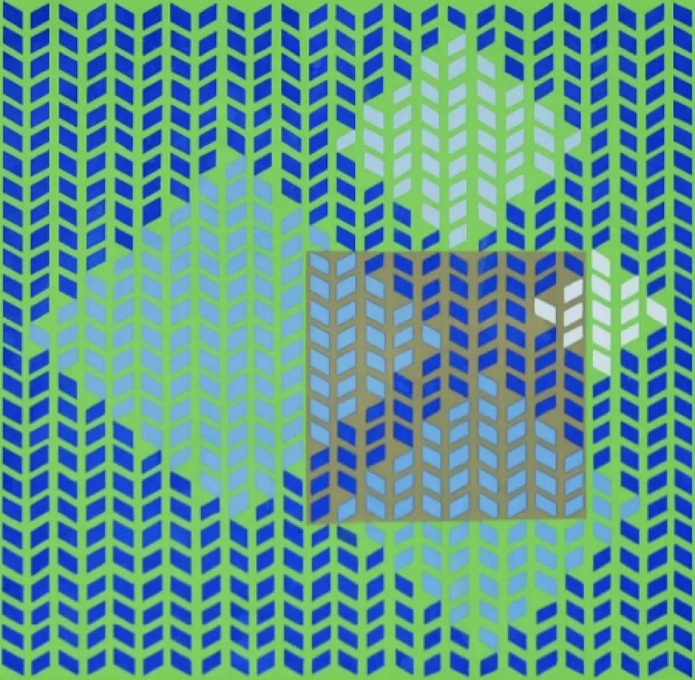 Keine Technische Vasarely - Metamorphose