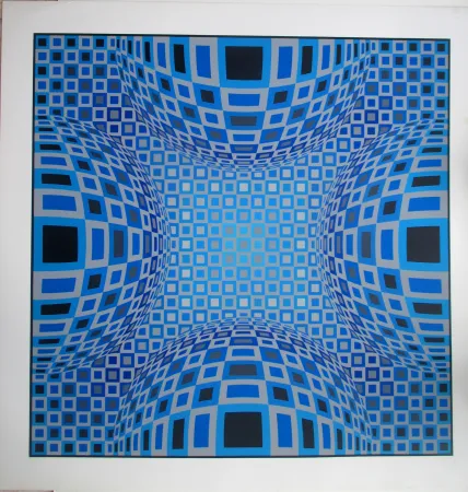 Siebdruck Vasarely - No title