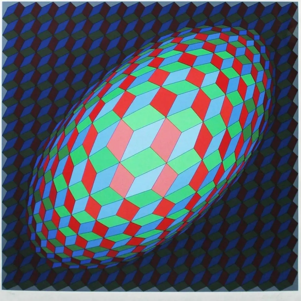 Multiple Vasarely - Omega V