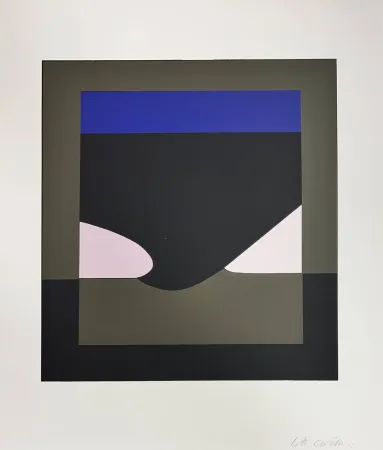 Siebdruck Vasarely - Orom 