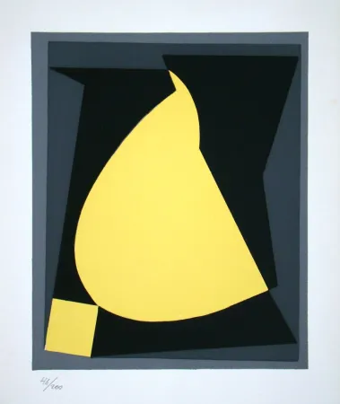 Siebdruck Vasarely - Pamir II.