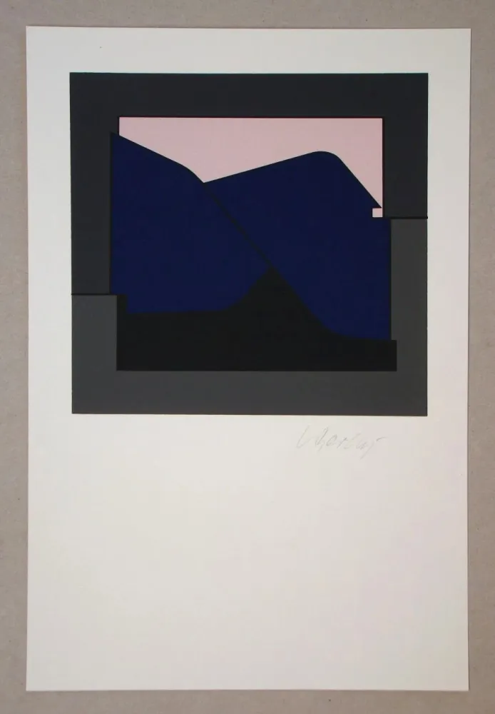 Siebdruck Vasarely - Poprad