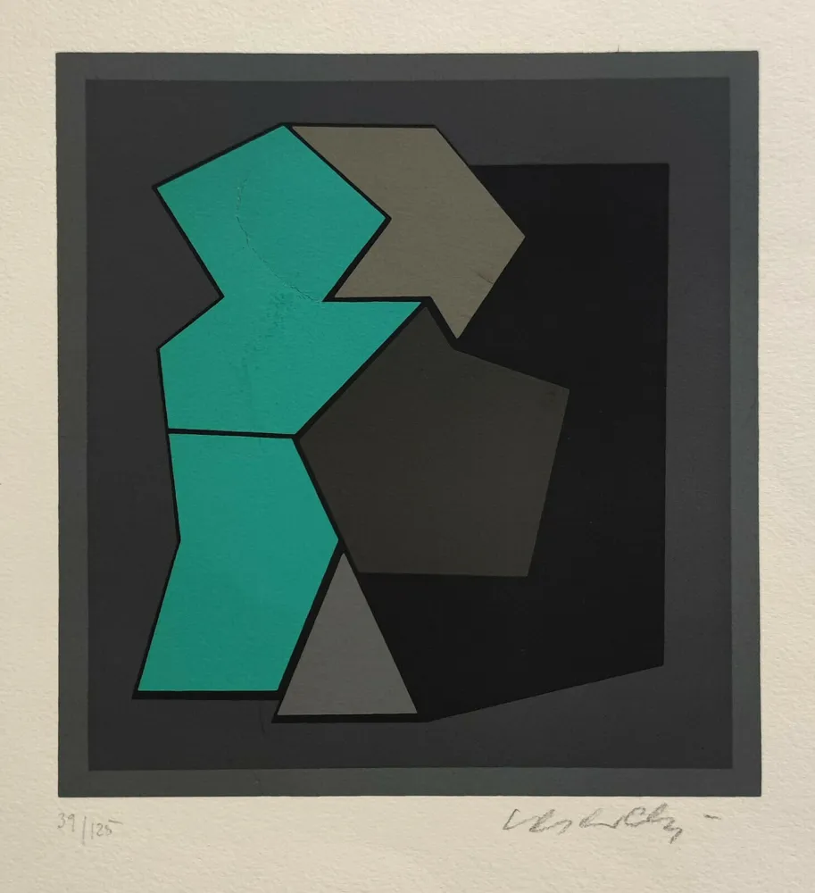 Siebdruck Vasarely - Quami-1