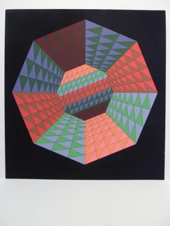Siebdruck Vasarely - Sérigraphie