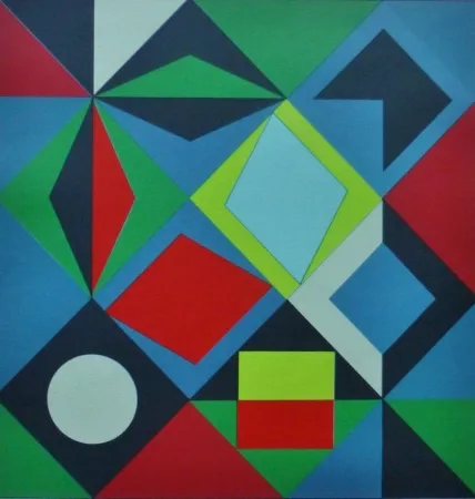 Siebdruck Vasarely - Sikra-MC